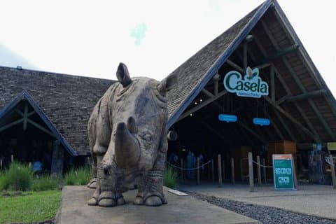 Casela World of Adventures, Ouest de l'île Maurice