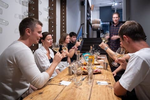 Evening Oenology Course, 5 Wines and Aperitif Boards with 1 Sommelier