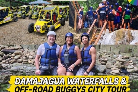 Känn Adrenalin Buggies & Waterfall City Tour i Puerto Plata