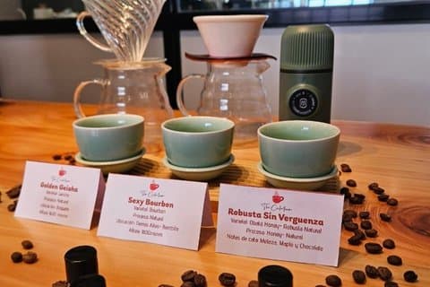 パナマコーヒーのテイスティング体験