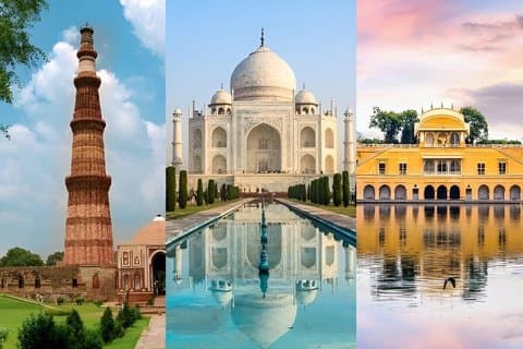 Fyra dagars privat Golden Triangle Tour till Agra & Jaipur från Delhi