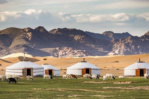 Tour Mongolia Central : Valle de Orkhon y vida nómada