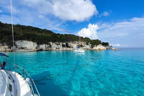 Private Sailing Cruise to Paxos and Antipaxos Full Day