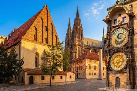 Praha TOP 3 BILJETTER Prague Castle Astronomisk klokke Jødisk by