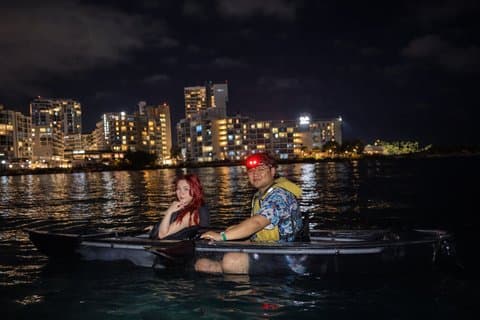 Condado Clear Kayak Tour: Night City Skyline Tour