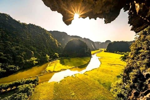 Von Hanoi : 3 - Tag Ninh Binh & Pu Luong Natur Abenteuer