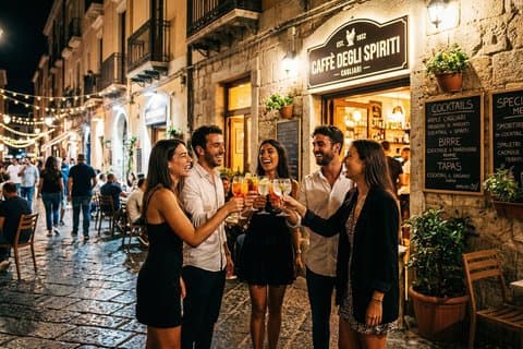 Visite nocturne à Cagliari