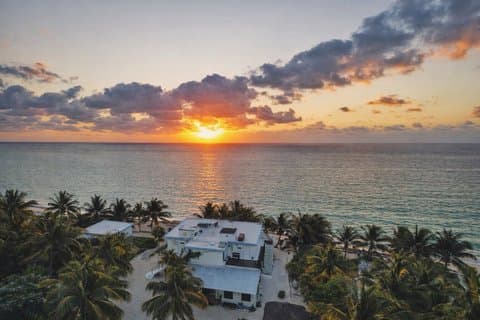 Mahahual Beach Club Experience with Food & Drinks