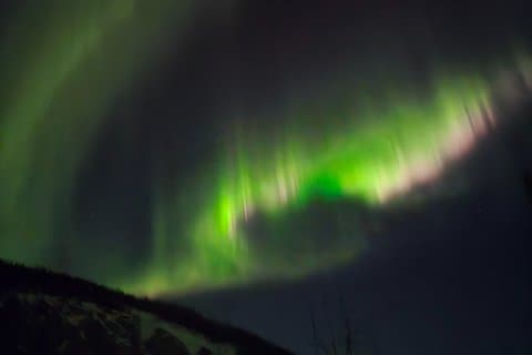 Norrsken vid eld