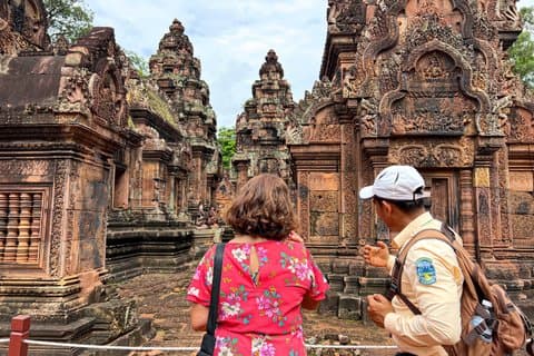 Tour de Banteay Srei Beng Mealea y montaña Kulen con picnic
