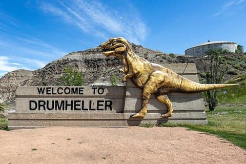 Scenic Drumheller og Royal Tyrrell Museum Tour fra Calgary