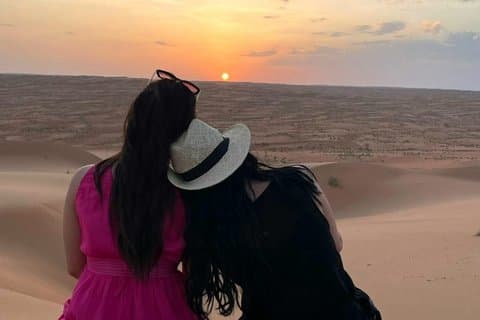 Private Wahiba Sand Desert with Horse Riding and Sunset Watch