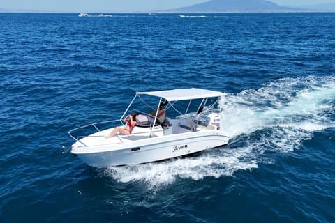 Excursion privée en bateau Capri Nerano et Amalfi au départ de Positano