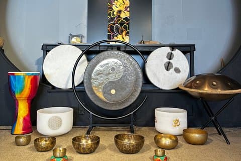 Taller de instrumentos de sanación en Osaka