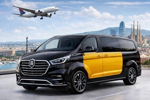 Taxioverføring fra Barcelona flyplass til sentrum