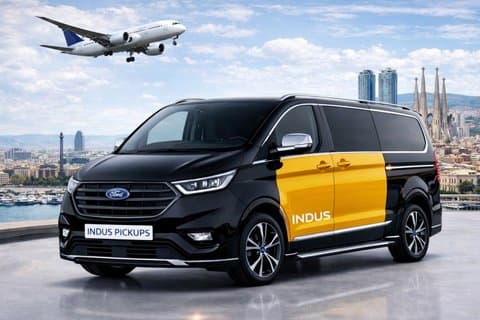 Nahtloser Flughafen Barcelona zum Stadtzentrum Taxi Transfer