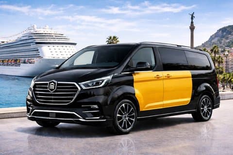 Taxi - Taxi - Transfert privé du centre-ville de Barcelone au terminal de croisière Bcn