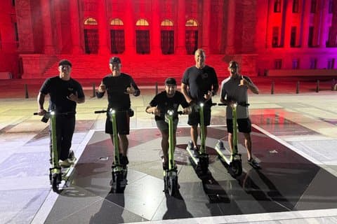 Gamla San Juan Night Glow elektrisk skotertur