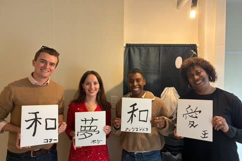 Tóquio: Experiência privada de arte de caligrafia Japonês em Shibuya