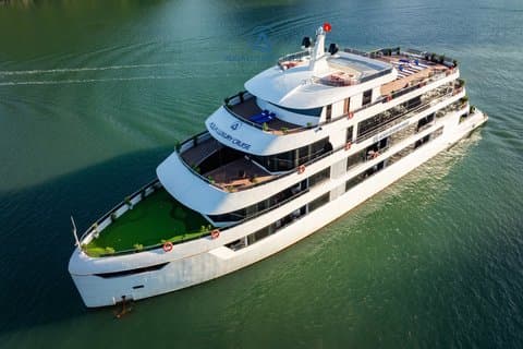 Aqua Luxury 2D1N Ha Long en Lan Ha Bay Cruise ervaring