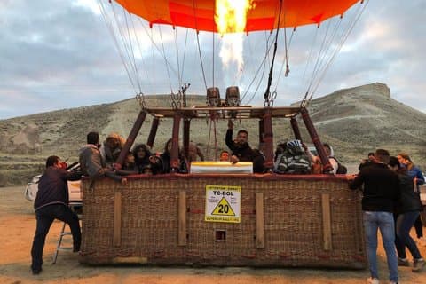 Excursion en montgolfière en Cappadoce - Göreme Experience