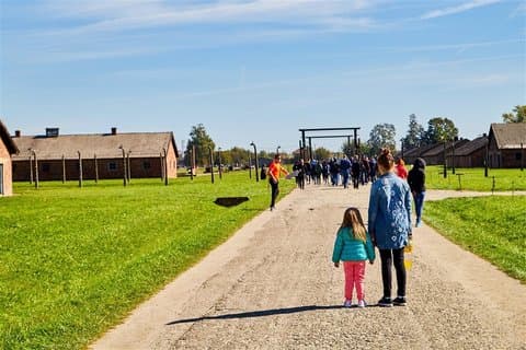 Tour della miniera di sale di Auschwitz-Birkenau e Wieliczka da Cracovia con auto privata