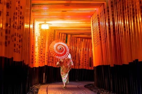 Tour privato di un giorno a Kyoto e Nara