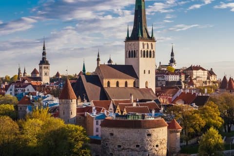 Privat Tallinn Fuld dag fra Helsinki med krydstogt & bytur