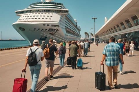 Escursione privata a terra a Casablanca con prelievo al porto.