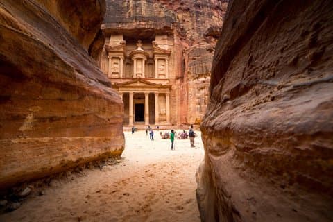 Heldags Petra-tur fra Aqaba