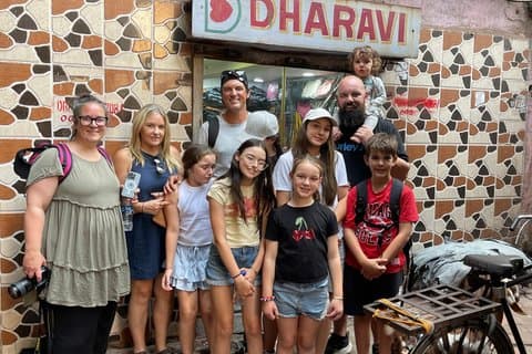 Mumbai 3 - em - 1 Tour : Slum + Dhobi Ghat + Dabbawalla