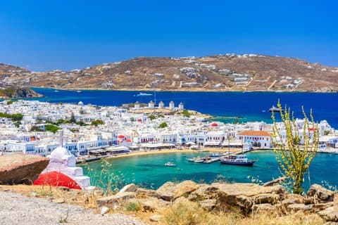 Mykonos Private Half Day Highlights para os hóspedes de cruzeiro e hotel