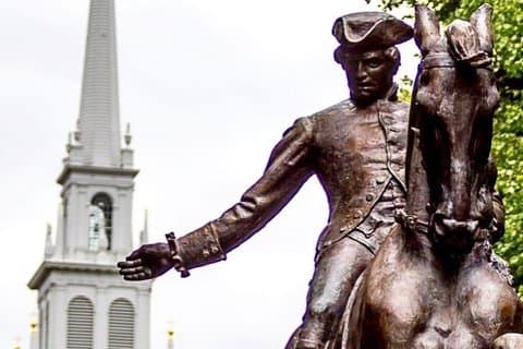 Visite de Boston Lexington et Concord pendant la guerre d'indépendance