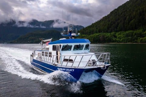 Alaskan Wildlife Viewing Tour Aboard the 52’ Alaskan Legacy