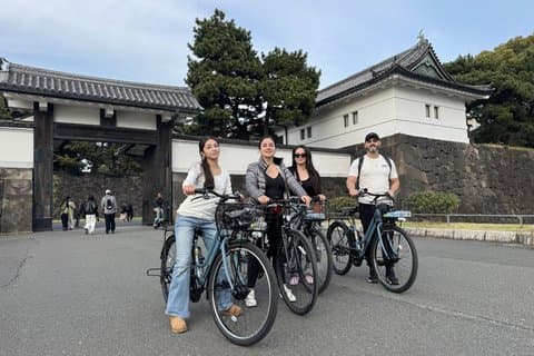 Tokyo Guidad elcykeltur Dolda gator och lokala kvarter