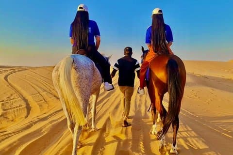 Desert Sunset Adventure med kamel ridning og ridning