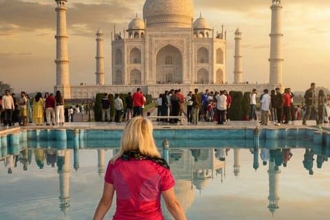 Tour el mismo día en el Taj Mahal desde Delhi