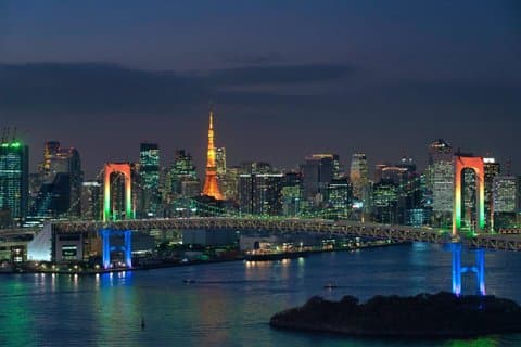 Tokyo natt høydepunkter privat tur – beste natt utsikt med bil