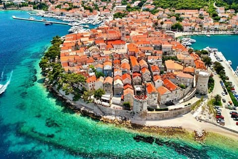 Private Luxus-Weintour nach Korcula und Ston