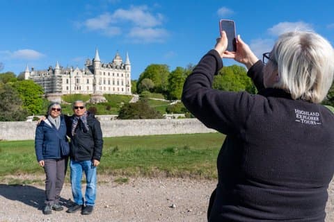 Fra Inverness: Nordkysten 500, Dunrobin Castle, John O'Groats