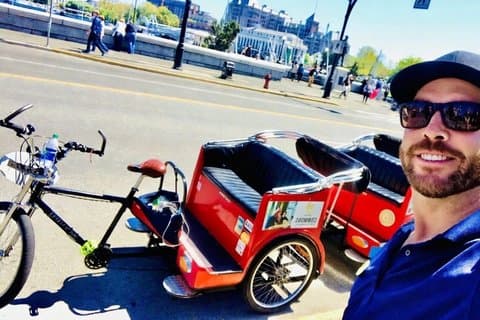 Victoria Shore Excursion Pedicab Tour Up to 5 People