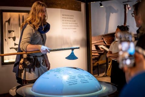 Eintrittskarte für das Wikingermuseum