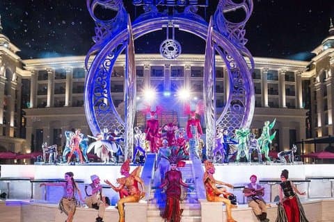 Antalya The Land of Legends nat show med Transfer