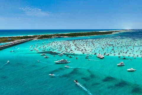 3 timmars Crab Island äventyrstur i Destin