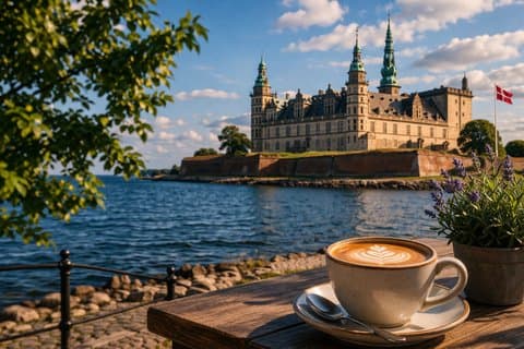 Tour privado al castillo de Kronborg con parada de café