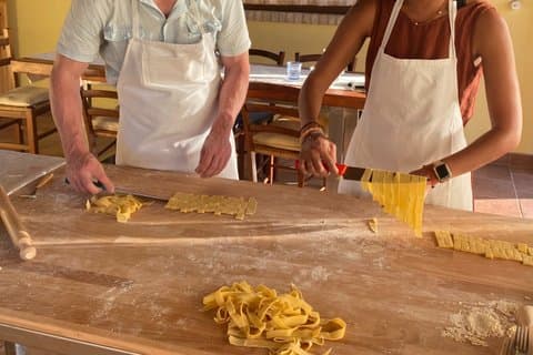 Pasta Making Class in the Countryside of Arezzo