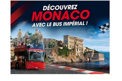 Monaco Hop on Hop Off sightseeing busstur