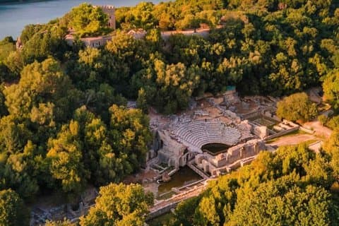 Lekuresi Castle, Butrint UNESCO & Ksamil–Saranda Highlights Tour: