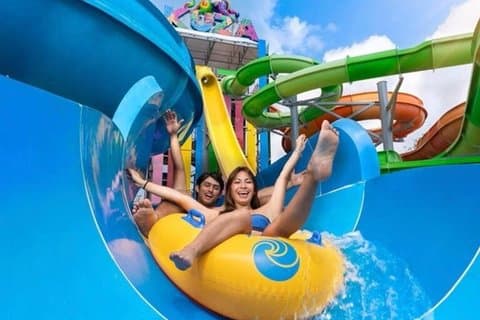 Cozumel : Full upplevelse vattenpark och Zipline i Kuza Beach