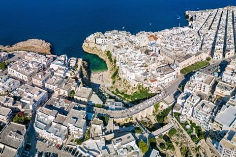Day Trip to Alberobello Monopoli and Polignano a Mare from Bari